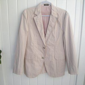 Jasper High-Quality Blush Pink Blazer Pastel Preppy Classic Blazer